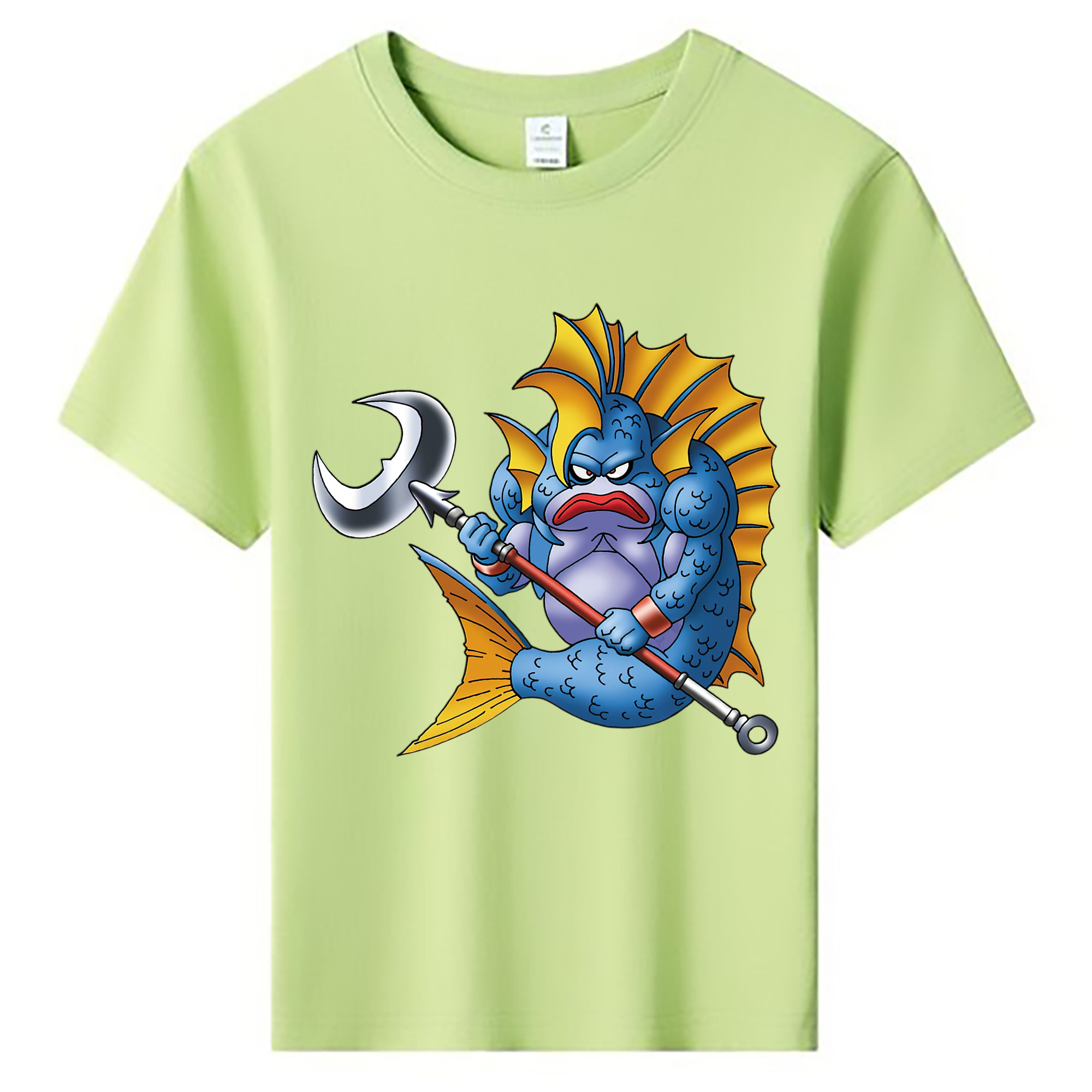 （画像用） ドラゴンクエスト Doragon Kuesuto Dragon Quest 綿100％キッズTシャツ（フロントプリント）
